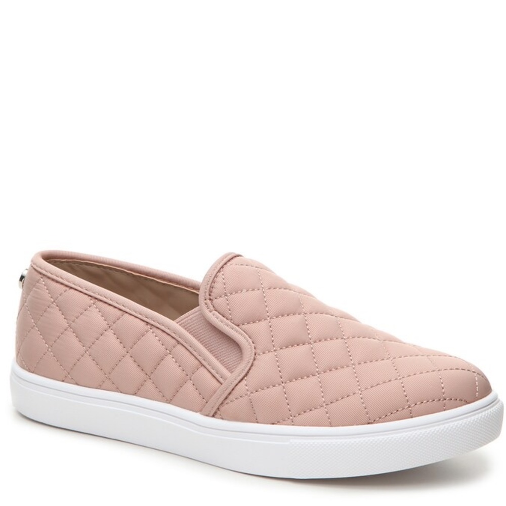 Steve Madden Ecentrcq Quilted Slip-on Sneakers Sz 11